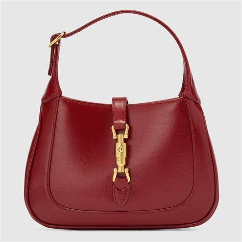 gucci mini jackie burgundy|gucci mini hobo bag.